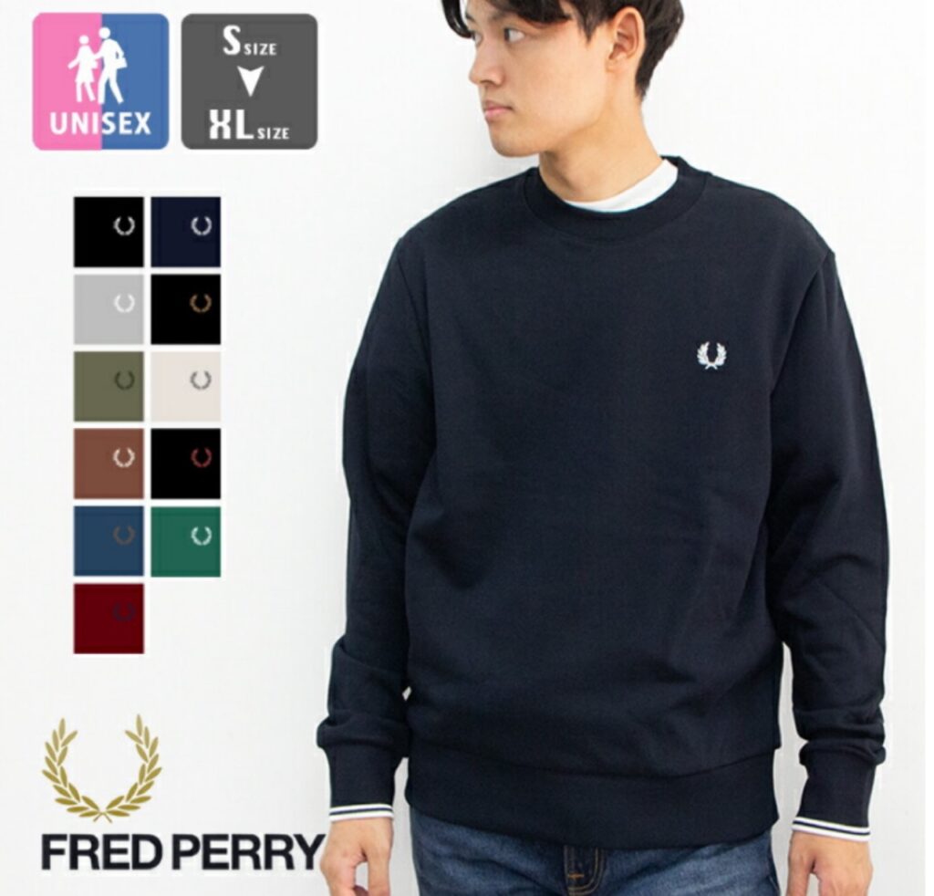 フレッドペリースウェットシャツ