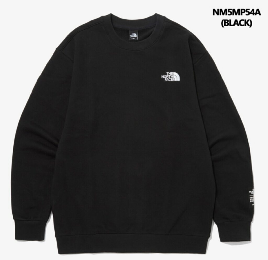 ザノースフェイススウェットシャツ