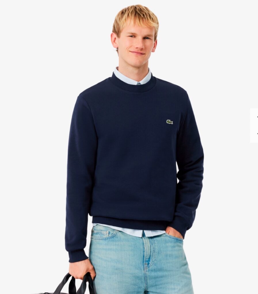 ラコステスウェットシャツ